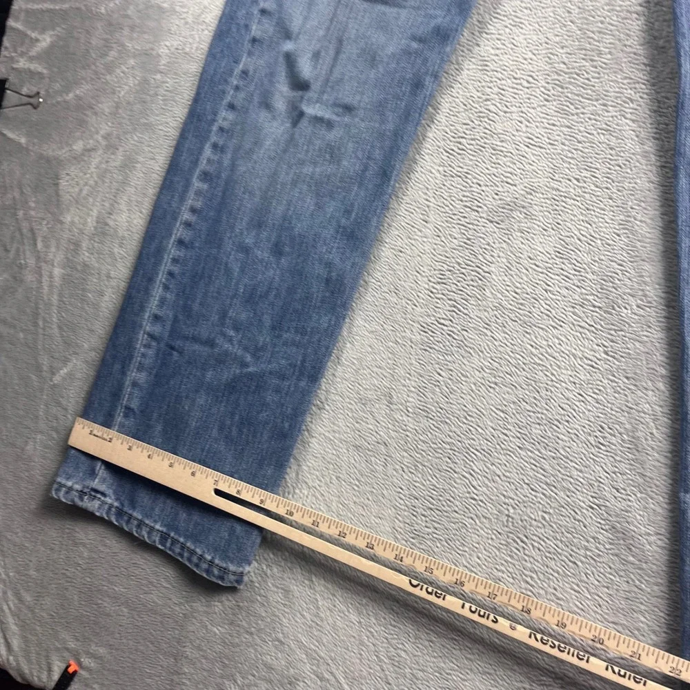 Levis 569 Loose Straight Fit Jeans Mens 34x32 Blue Medium Wash Denim 100% Cotton